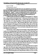 Giải pháp nâng cao hiệu quả ôn thi học sinh giỏi môn Lịch sử Lớp 12 ở trường THPT - Nguyễn Văn Ngọc